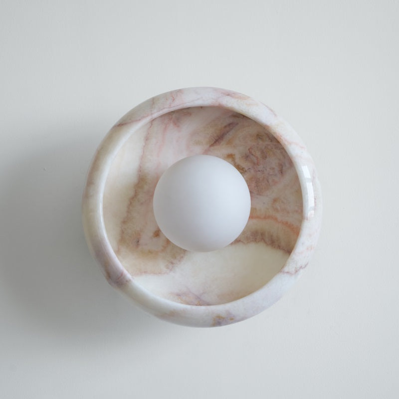 Onvix Natural Onyx lampada da parete