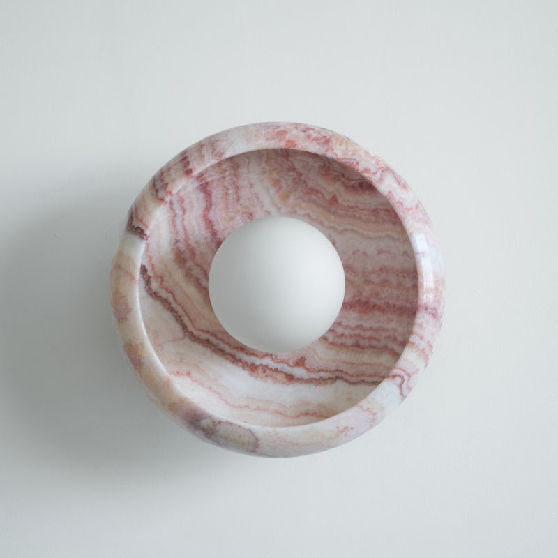 Onvix Natural Onyx lampada da parete