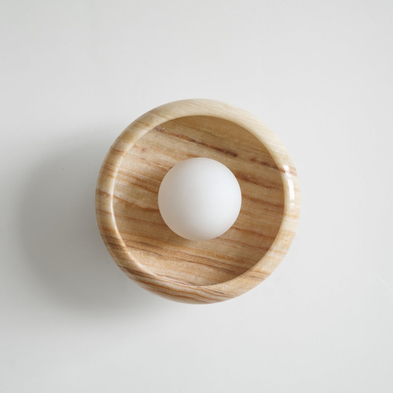 Onvix Natural Onyx lampada da parete