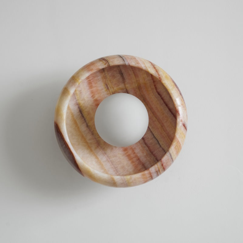 Onvix Natural Onyx lampada da parete