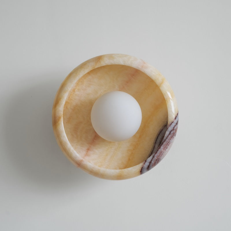 Onvix Natural Onyx lampada da parete