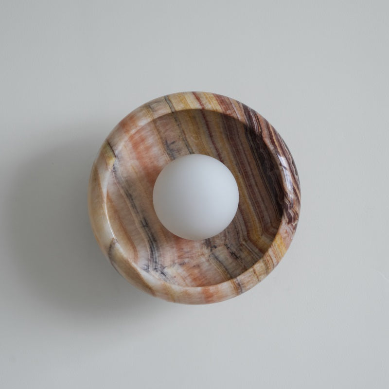Onvix Natural Onyx lampada da parete