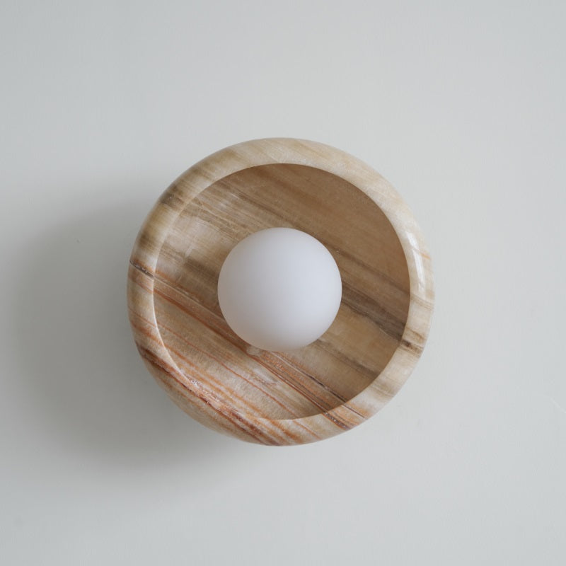 Onvix Natural Onyx lampada da parete