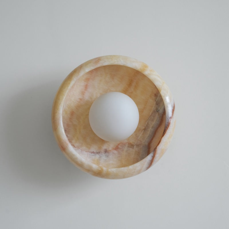 Onvix Natural Onyx lampada da parete