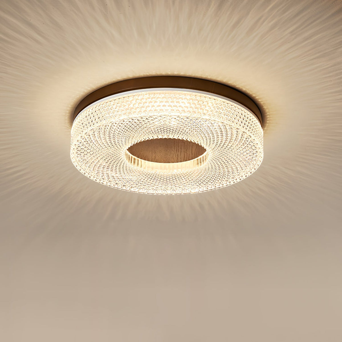 Nirinelle lampada da soffitto Anello in acrilico moderno minimalista