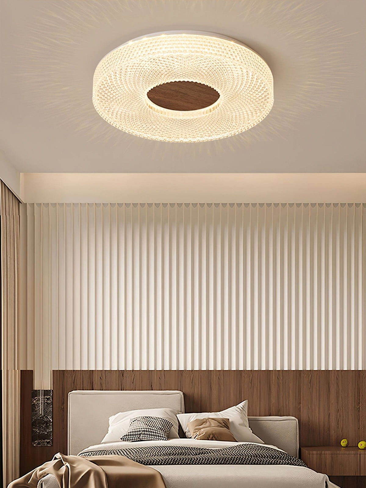 Nirinelle lampada da soffitto Anello in acrilico moderno minimalista
