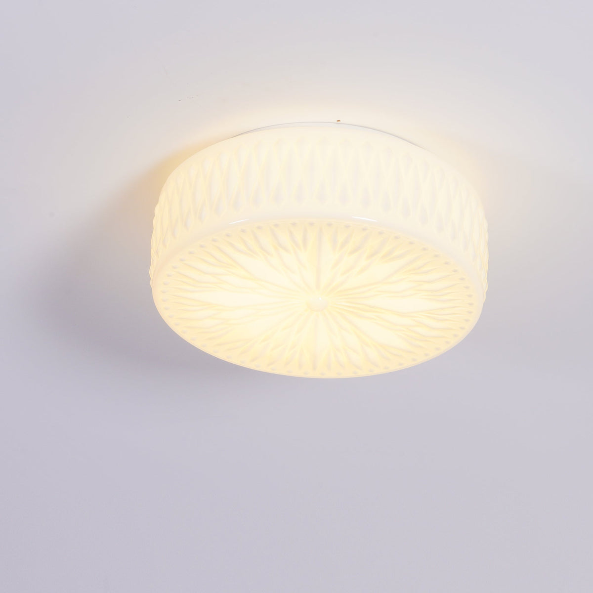 Lioriira lampada da soffitto Paralume in vetro e acrilico moderno Mooncake
