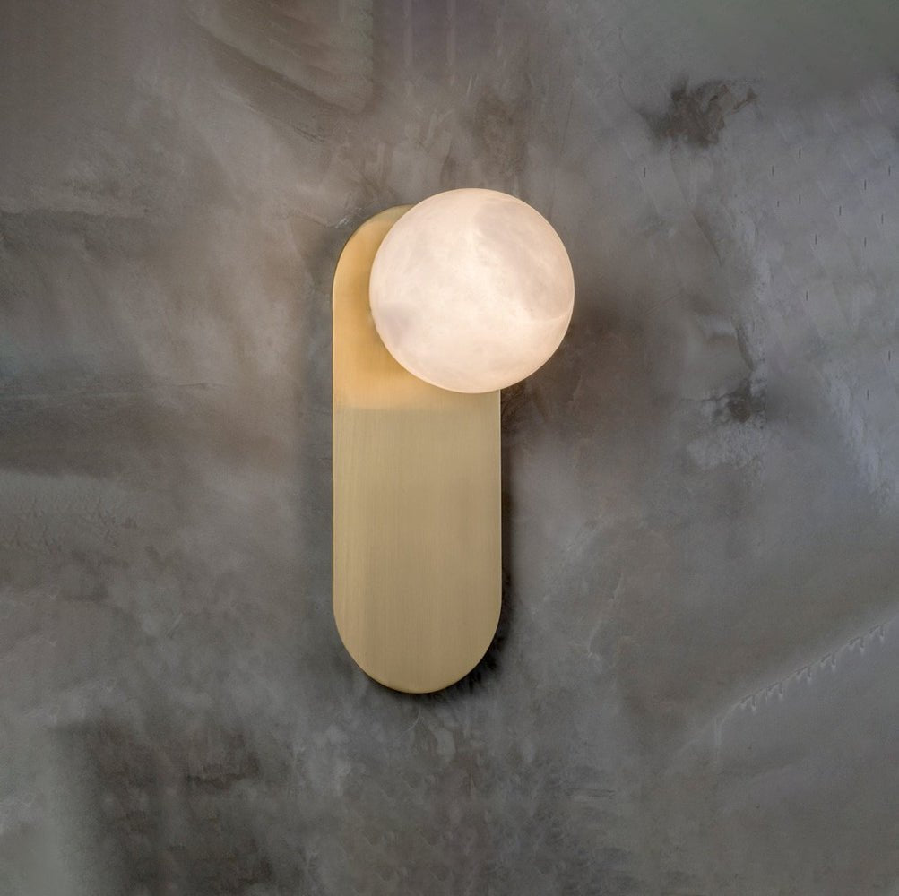 Cuzorion lampada da parete in alabastro