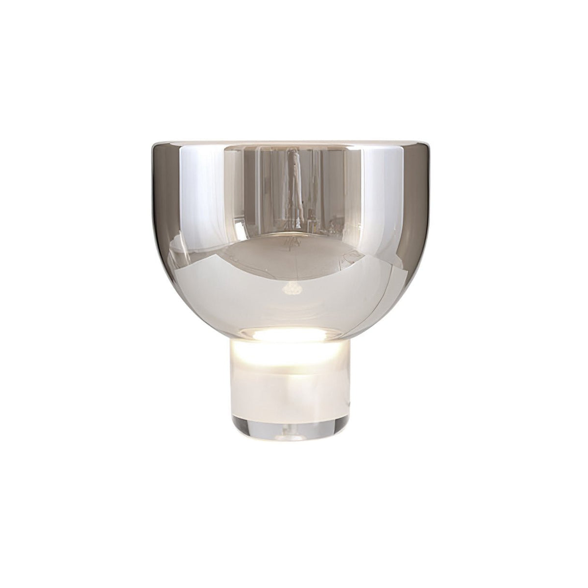 Cavm lampada da tavolo in vetro elegante