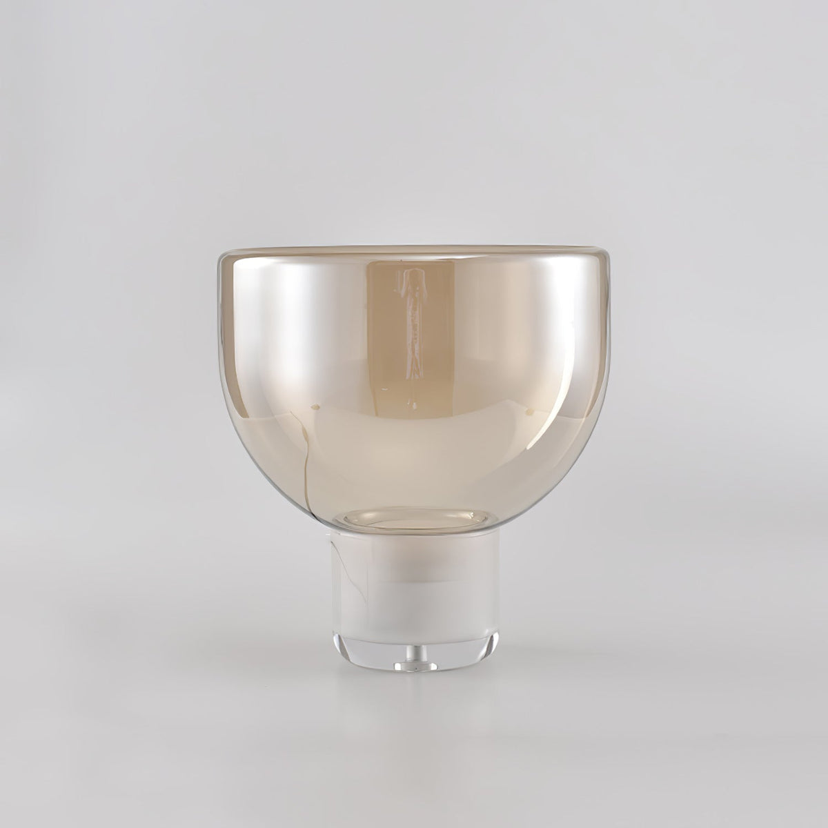 Cavm lampada da tavolo in vetro elegante