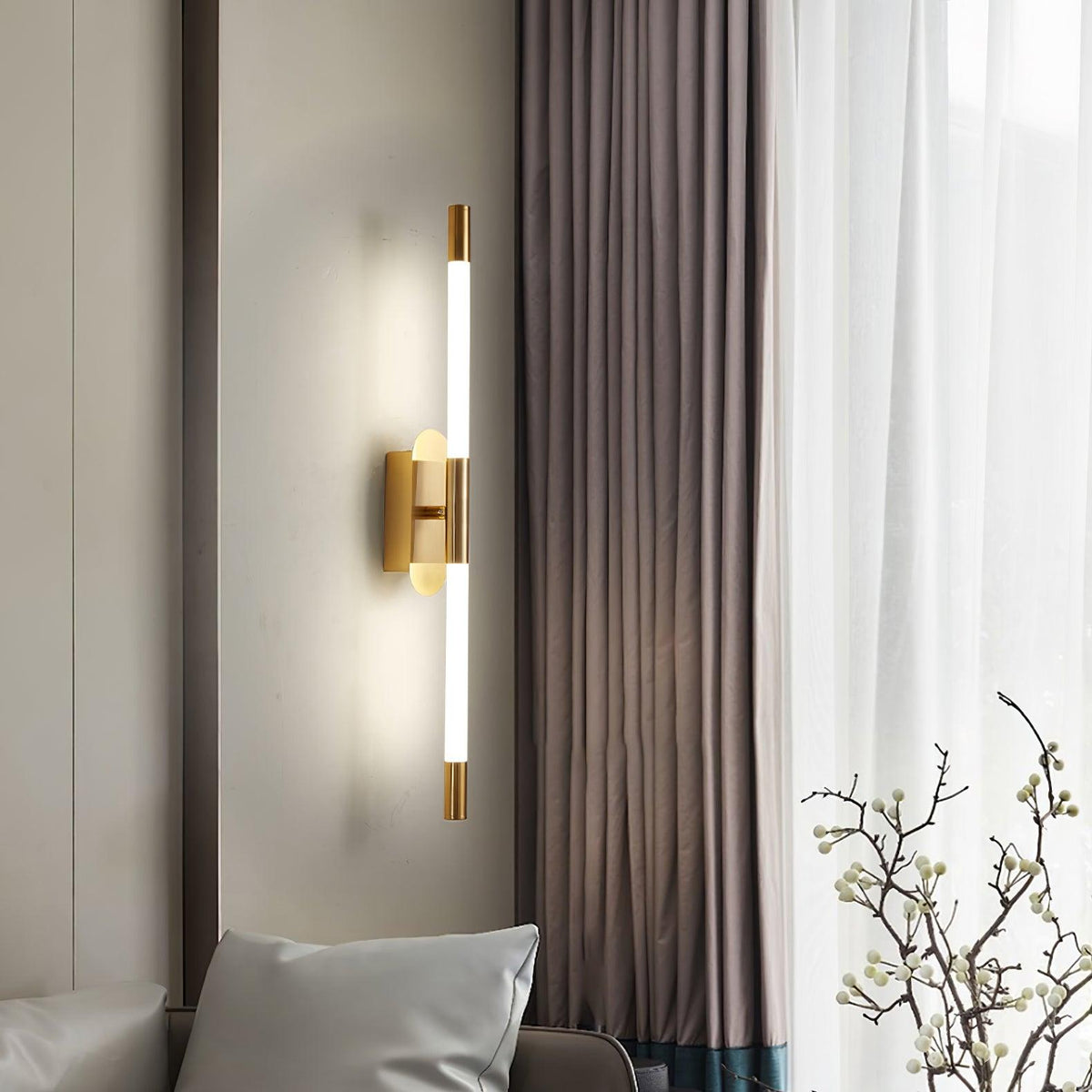 Lumiviella lampada da parete Modulare Tubolare