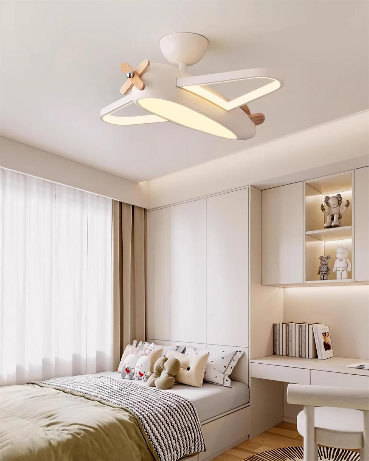 Sorin lampada da soffitto aereo per camera da letto bambini con fascino giocoso