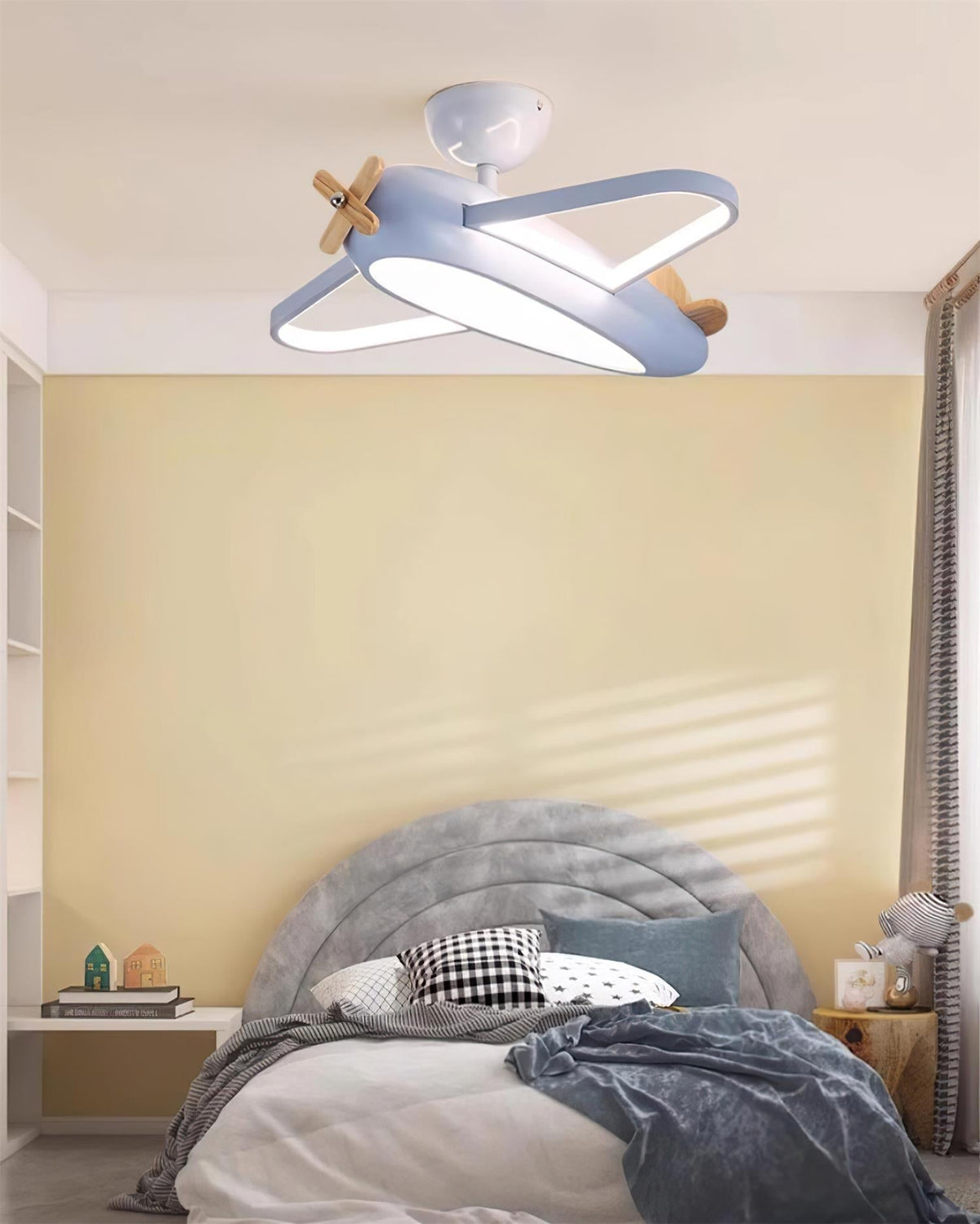 Sorin lampada da soffitto aereo per camera da letto bambini con fascino giocoso