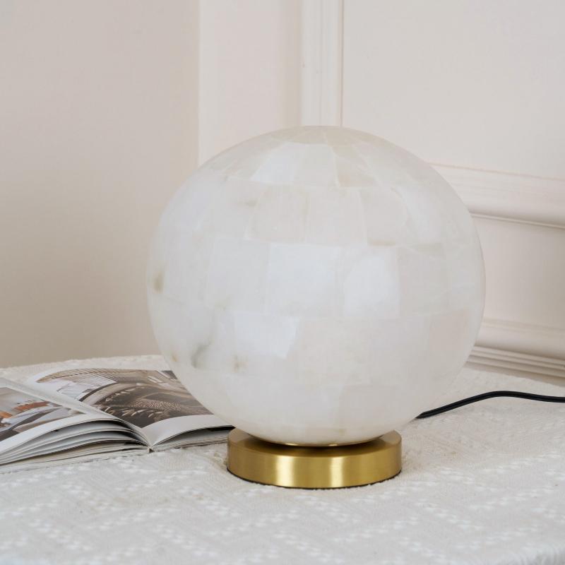 Lampada da tavolo alabastro