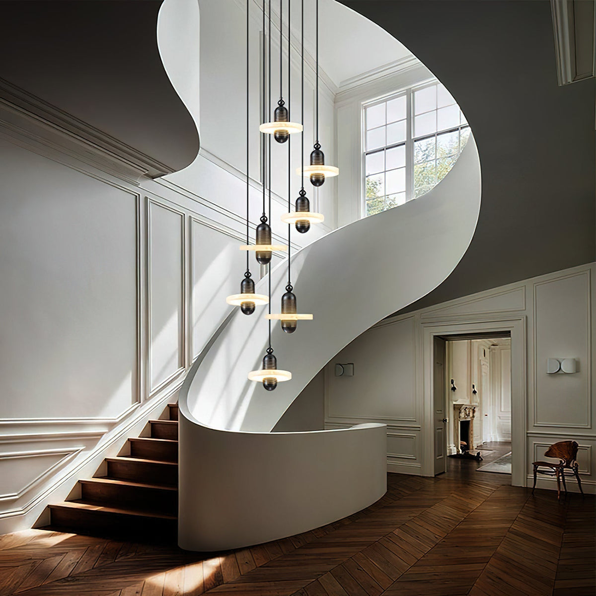 Ildvuvye lampada a sospensione Creativity Comet