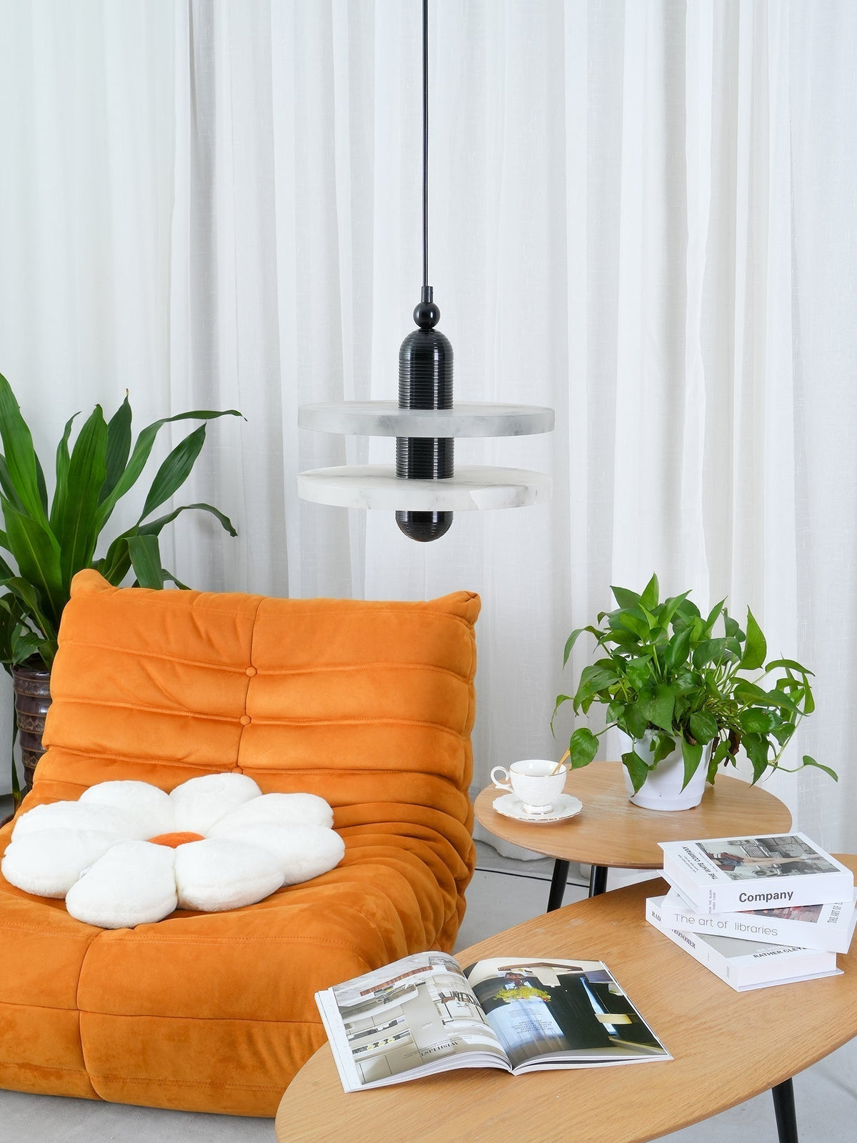 Lampada a sospensione alabastro Planes
