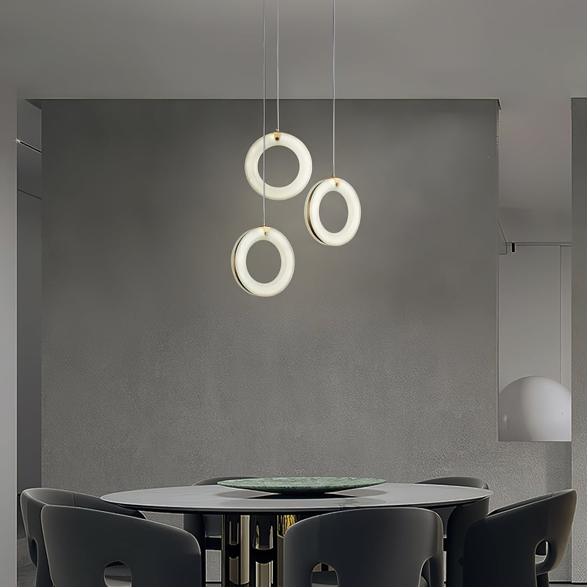 Orelia lampada a sospensione in alabastro