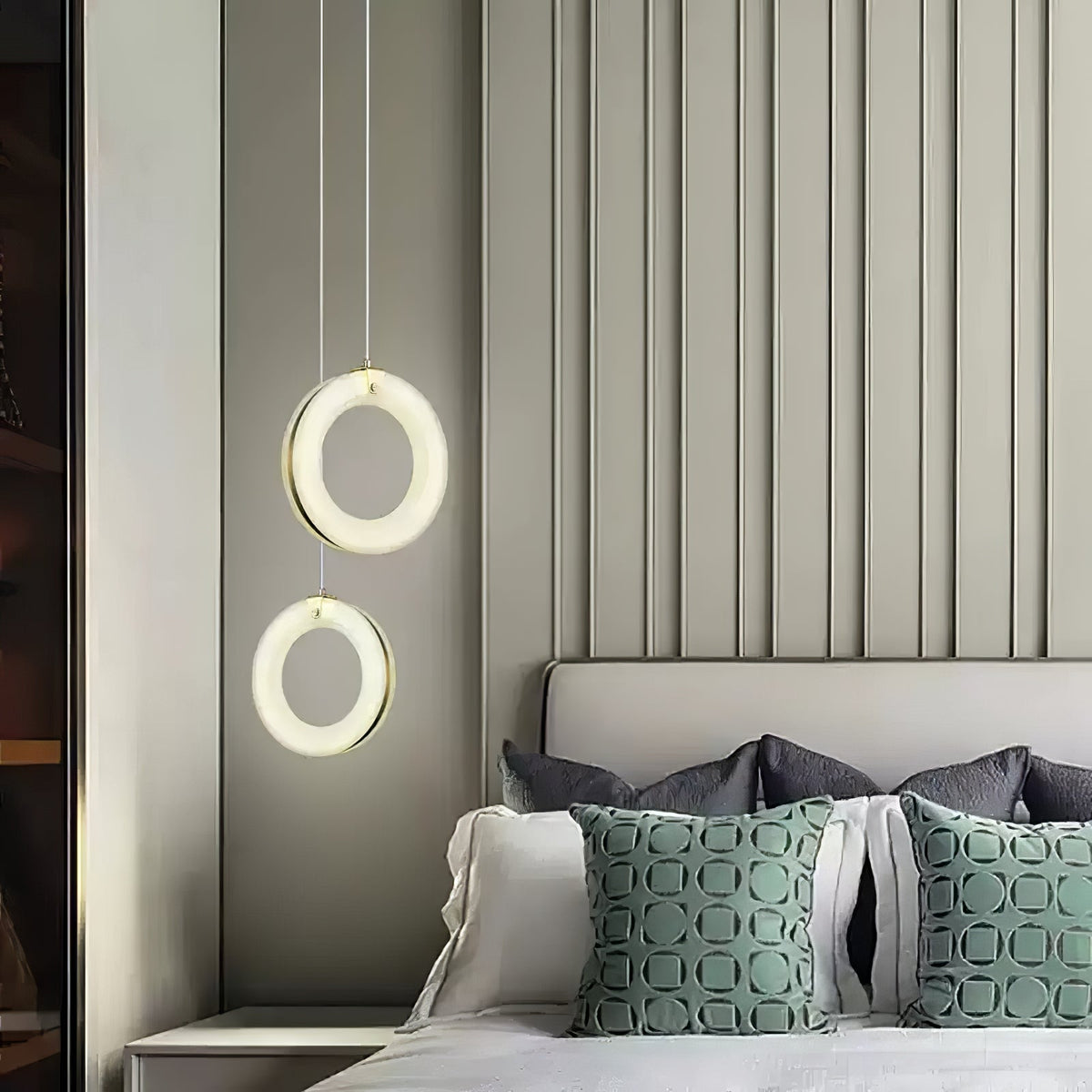 Orelia lampada a sospensione in alabastro