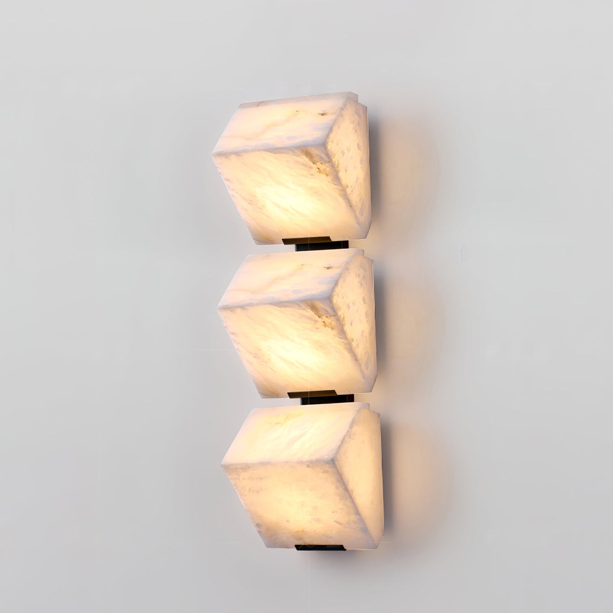 Niviella alabastro lampada da parete con spina per scale