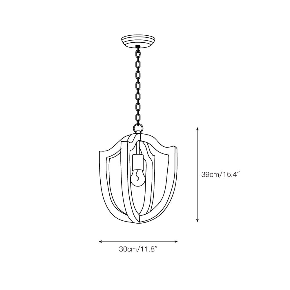 Tinduvyi lampada a sospensione Individual Creativity in metallo