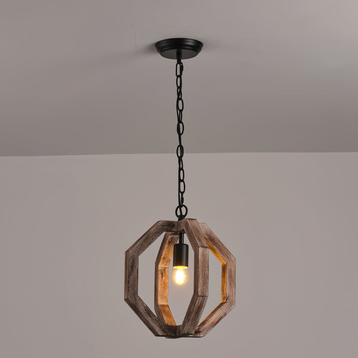 Tinduvyi lampada a sospensione Individual Creativity in metallo