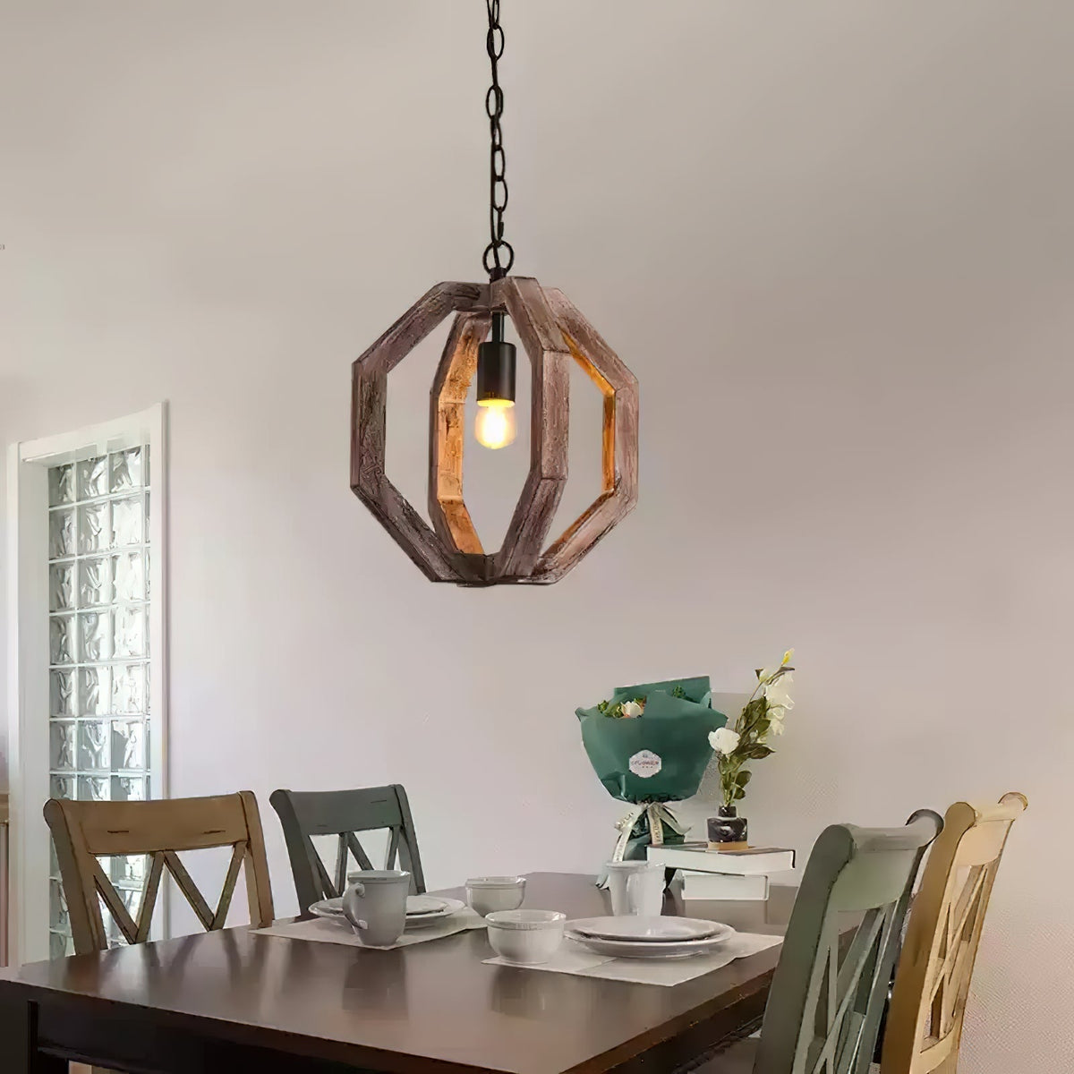 Tinduvyi lampada a sospensione Individual Creativity in metallo