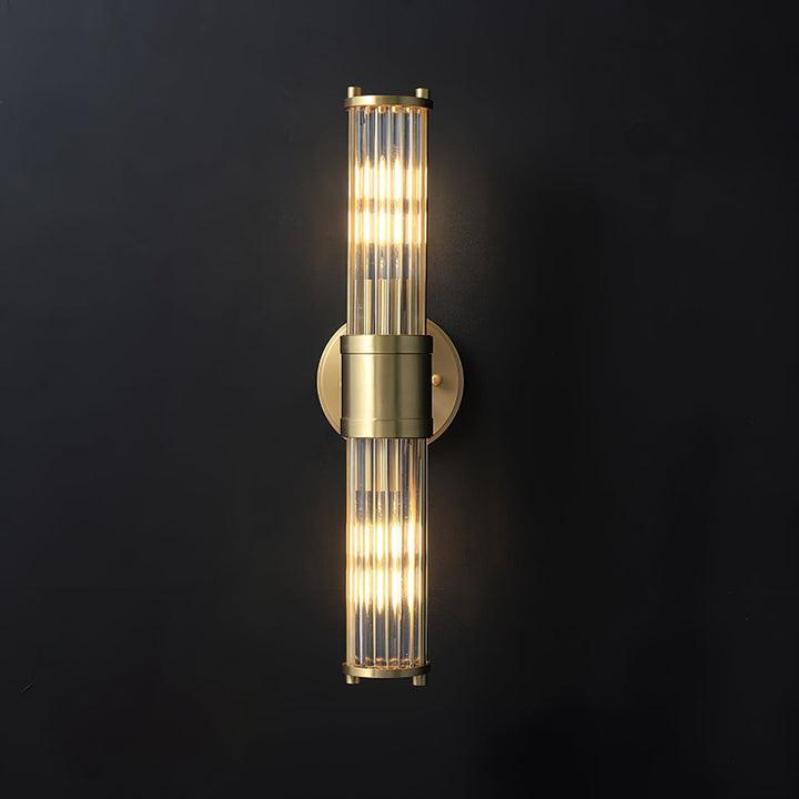 Vevenisra lampada da parete in vetro Art Nordico Cilindrica