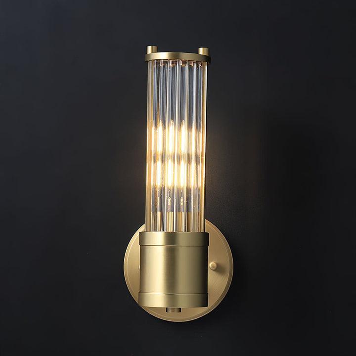 Vevenisra lampada da parete in vetro Art Nordico Cilindrica