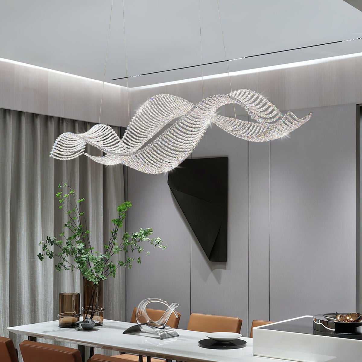 Caelox lampadario Cristallo Postmoderno di lusso