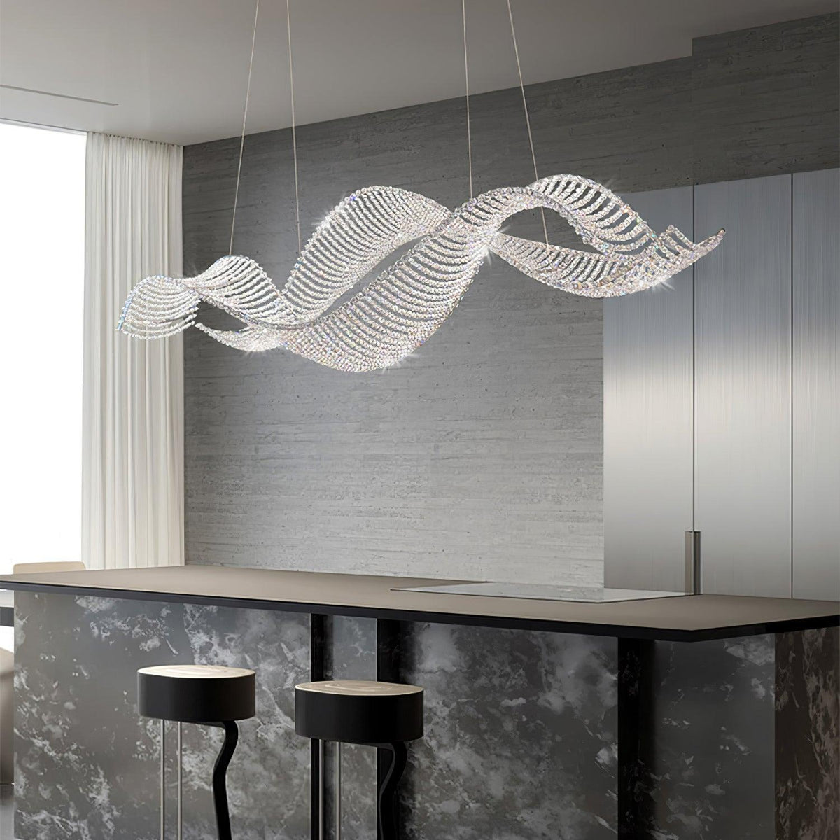 Caelox lampadario Cristallo Postmoderno di lusso