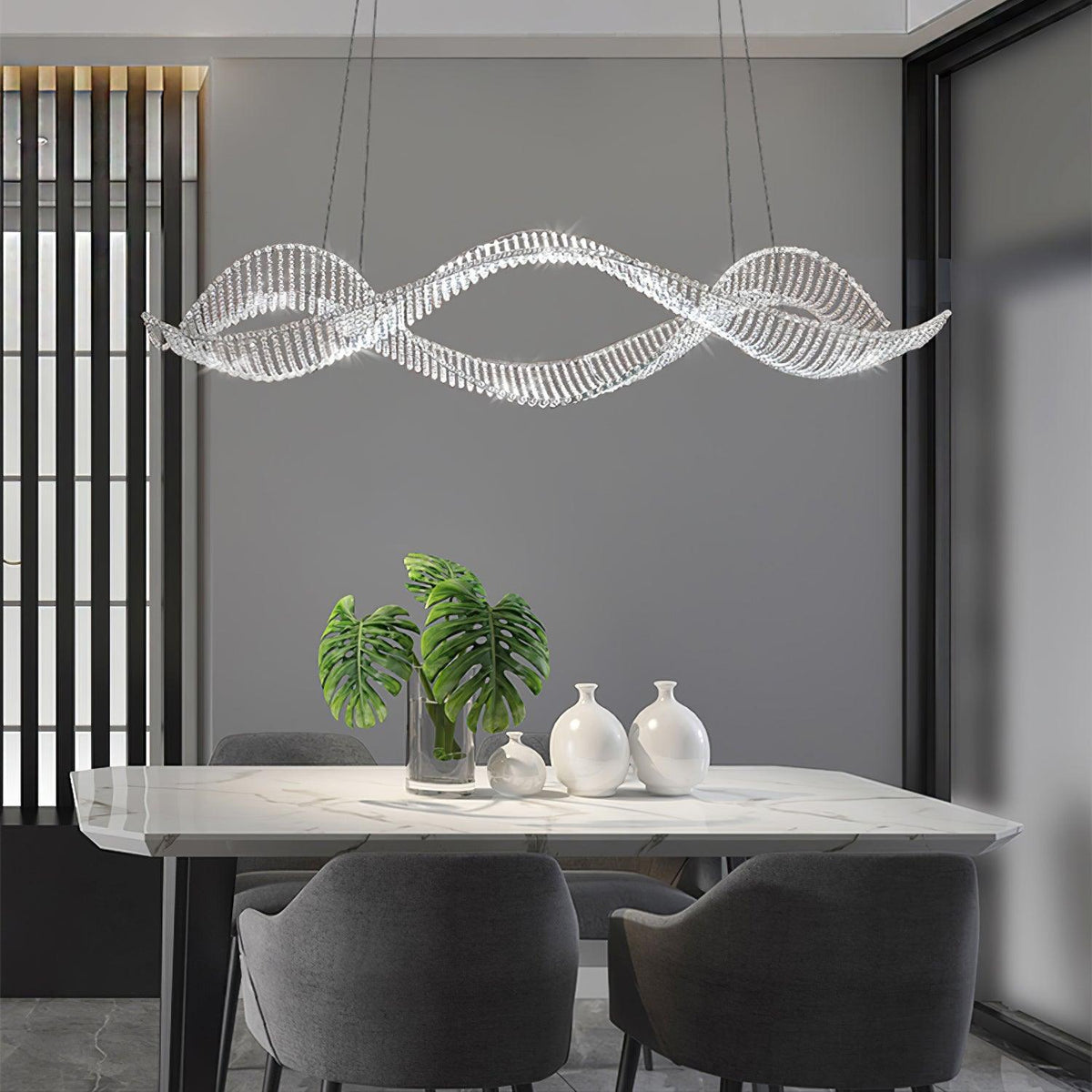 Caelox lampadario Cristallo Postmoderno di lusso