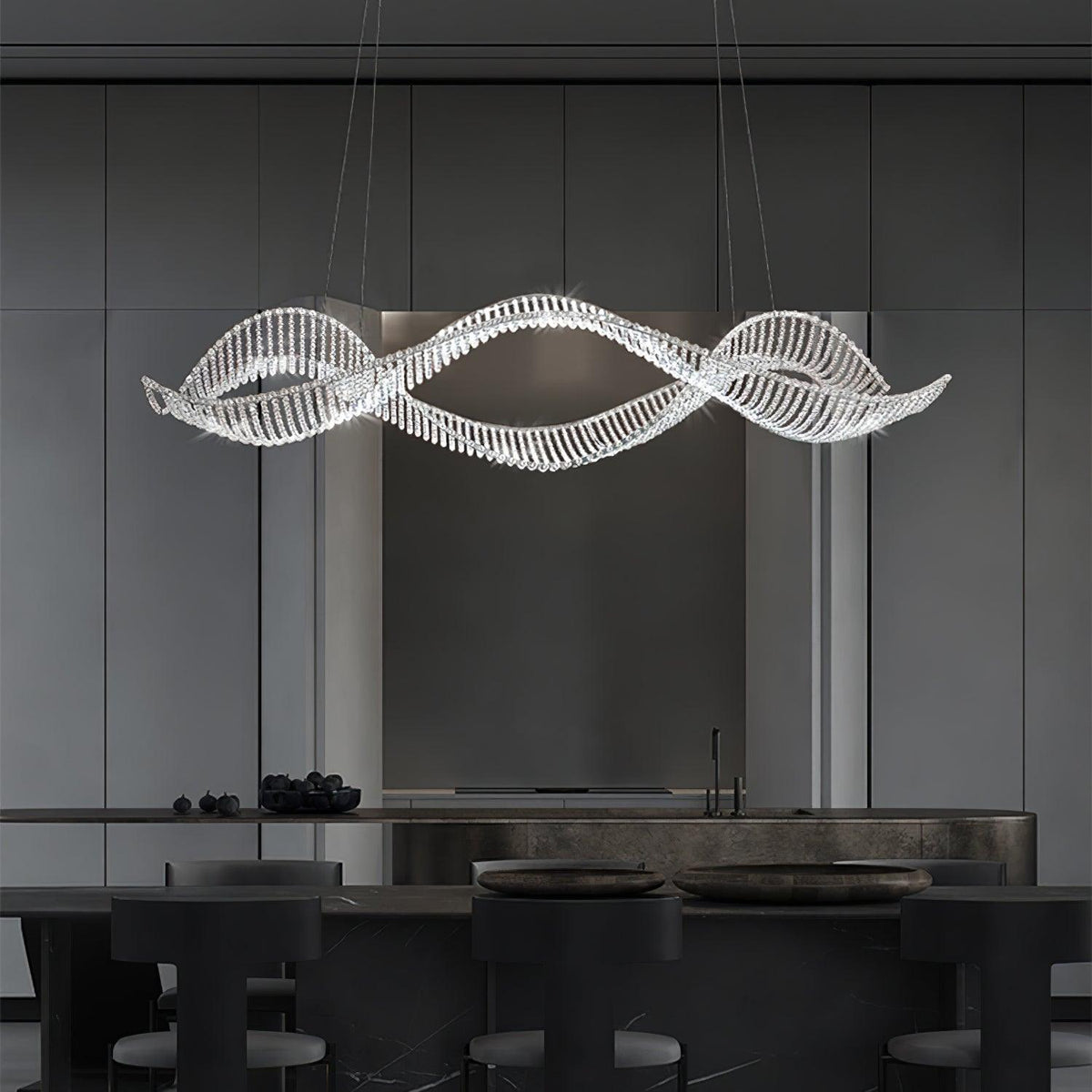 Caelox lampadario Cristallo Postmoderno di lusso