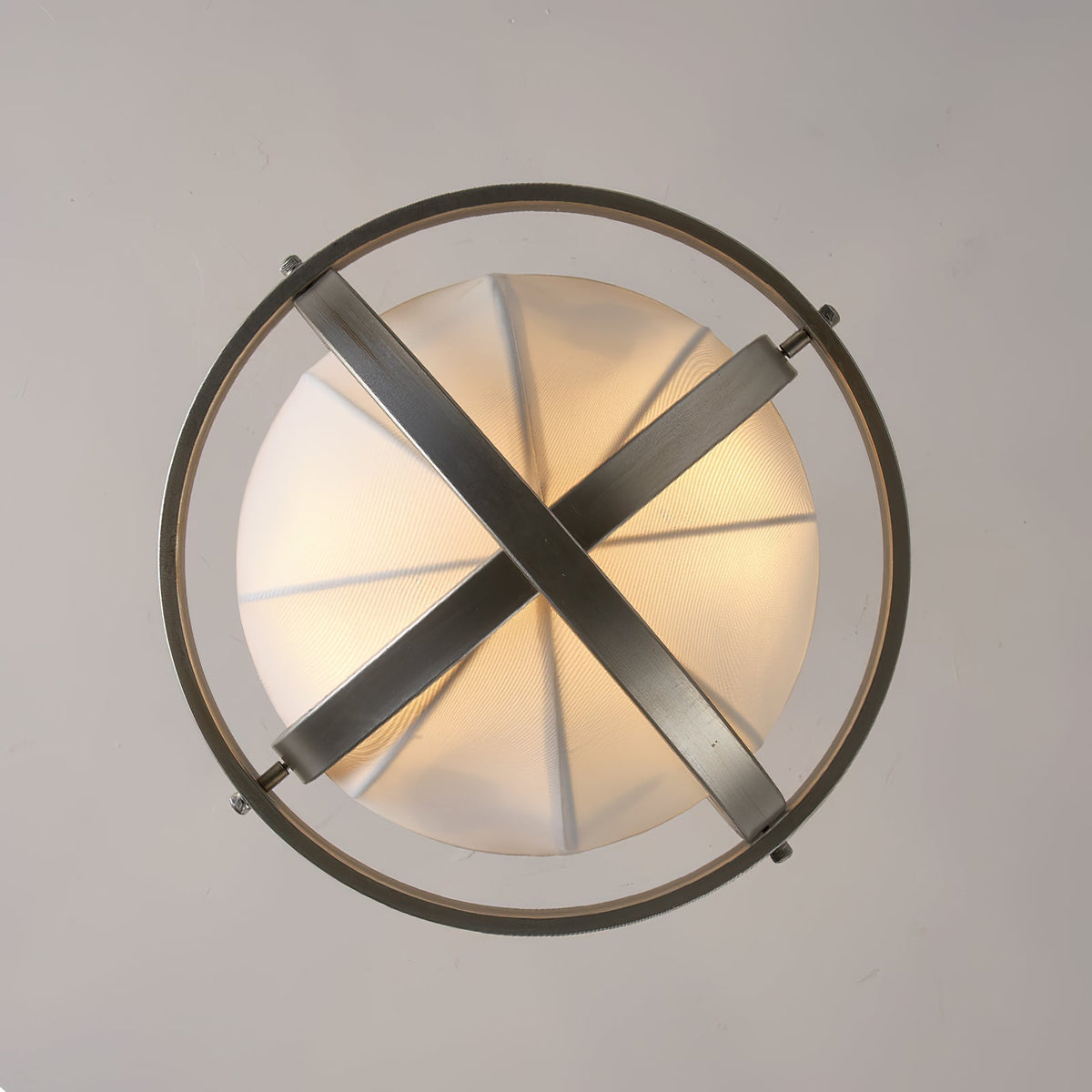 Aevuvyi lampada a sospensione metallo e tessuto moderno minimalista