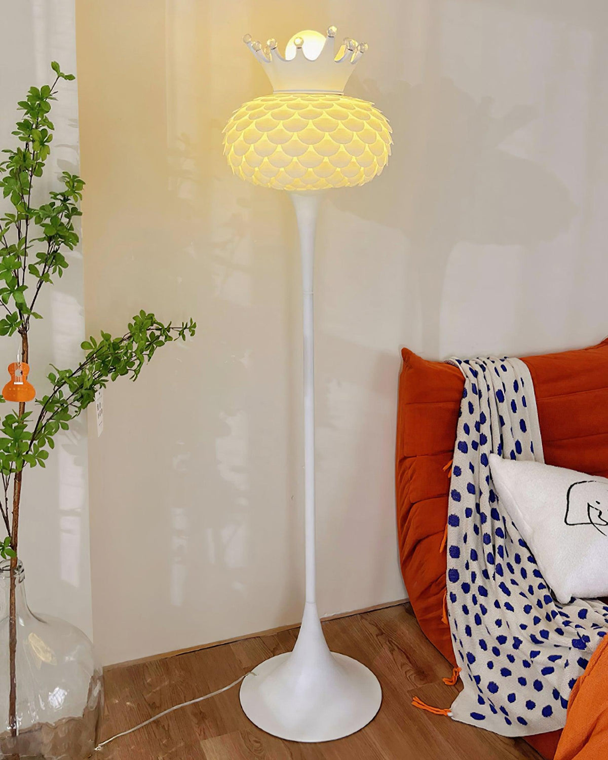 Regal lampada da terra in PVC moderna
