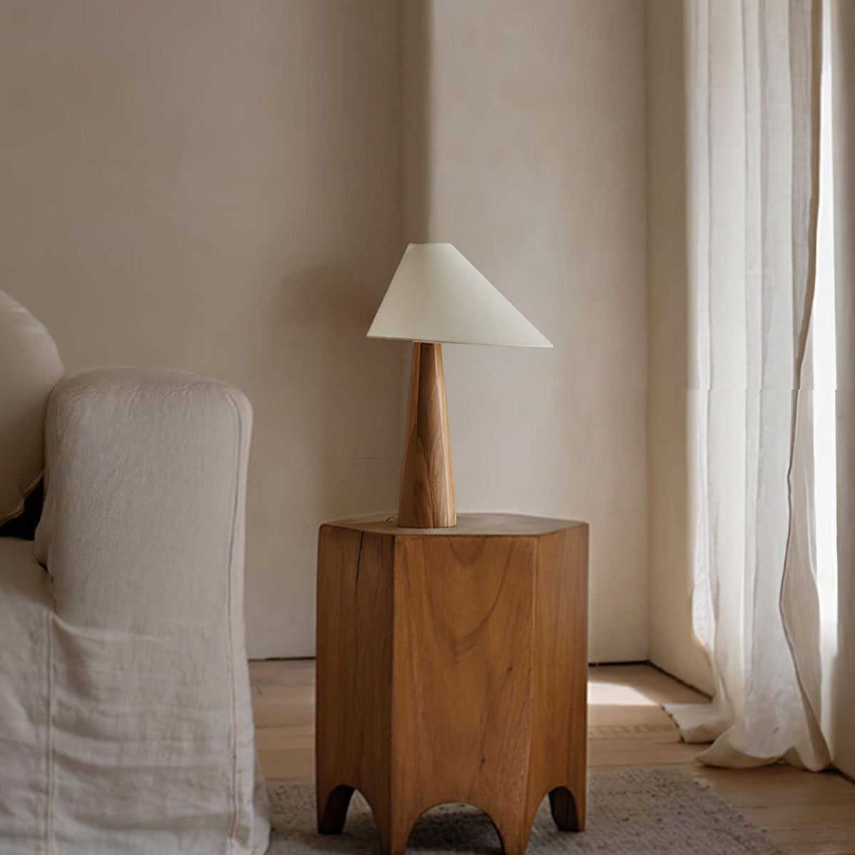 Caluine lampada da tavolo