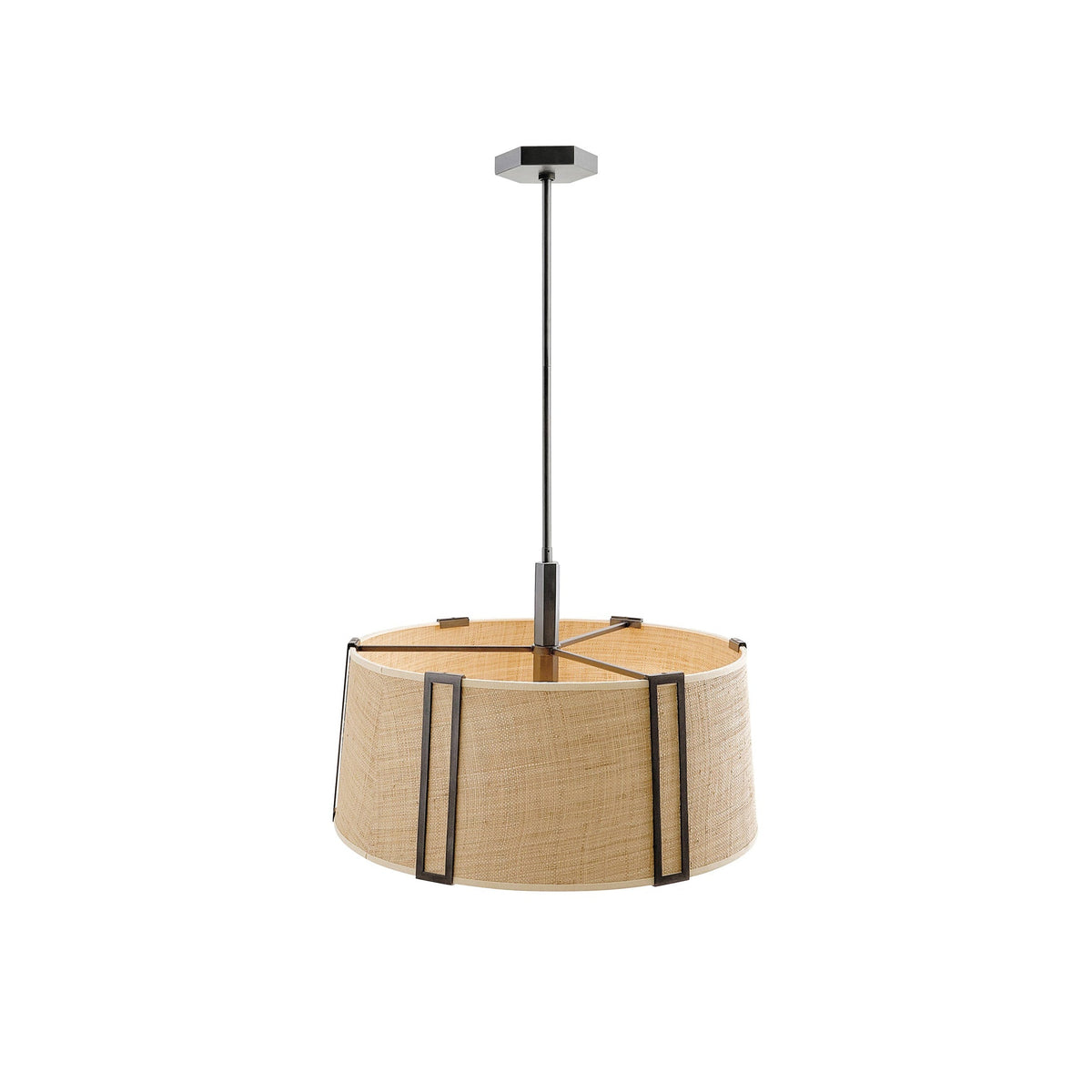 Gloruvyn lampadario moderno minimalista in metallo Naturale