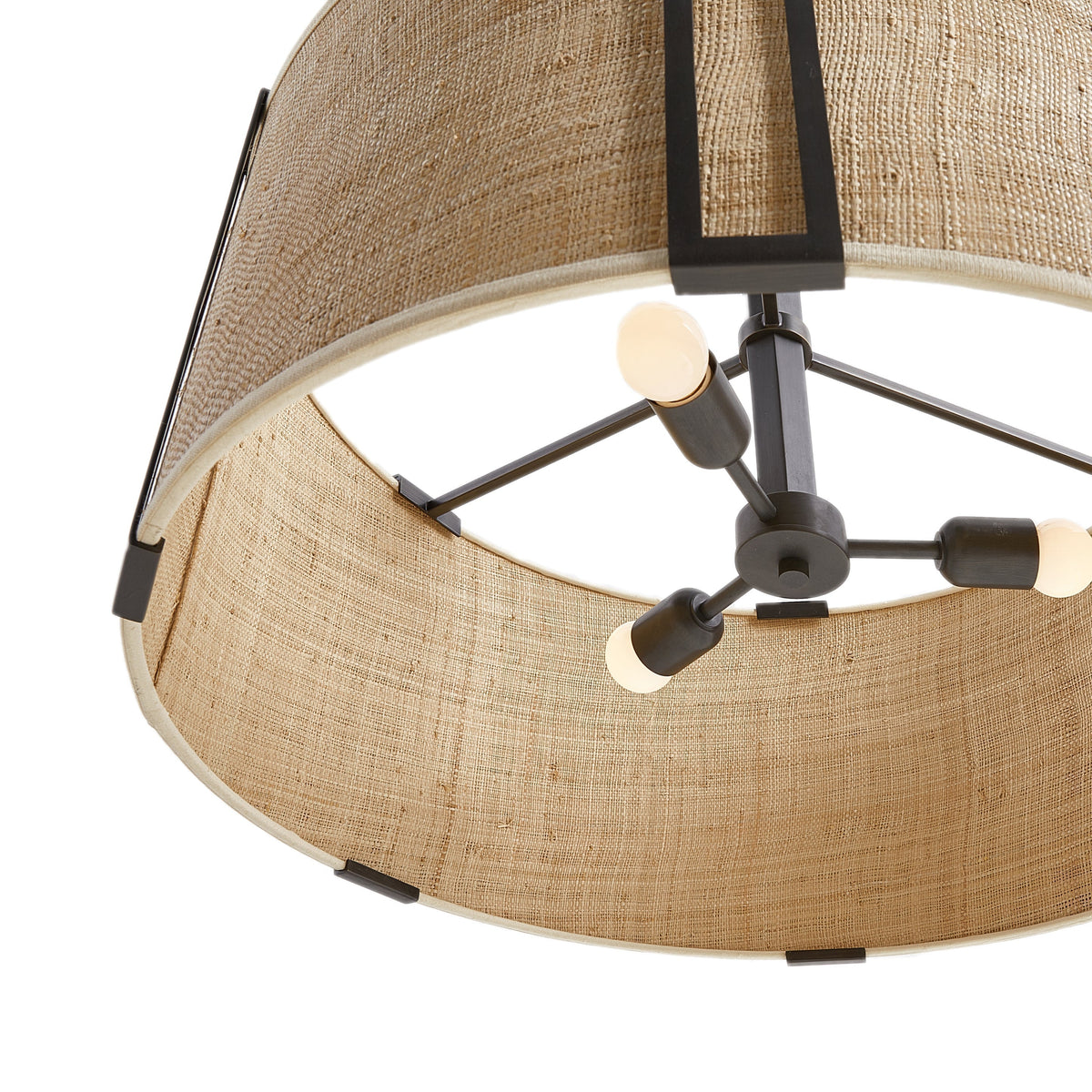 Gloruvyn lampadario moderno minimalista in metallo Naturale