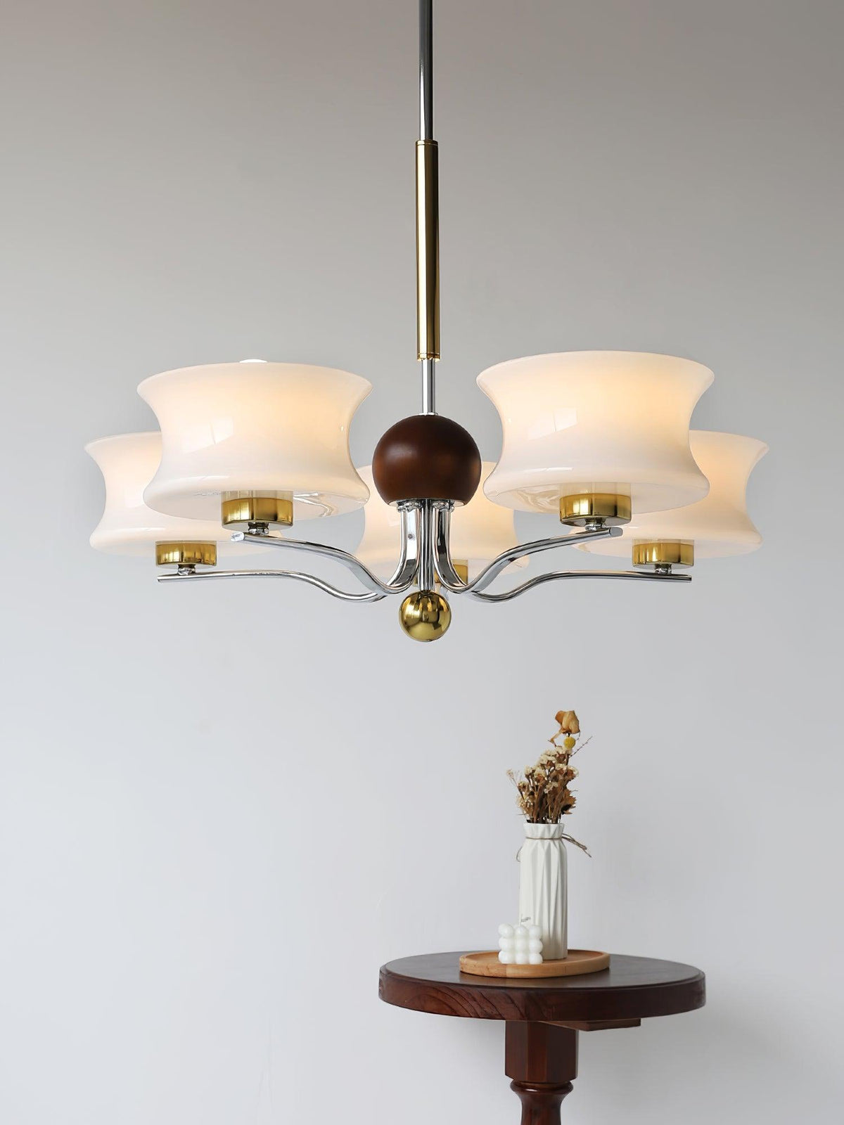 Lioralelle lampadario elegante in vetro