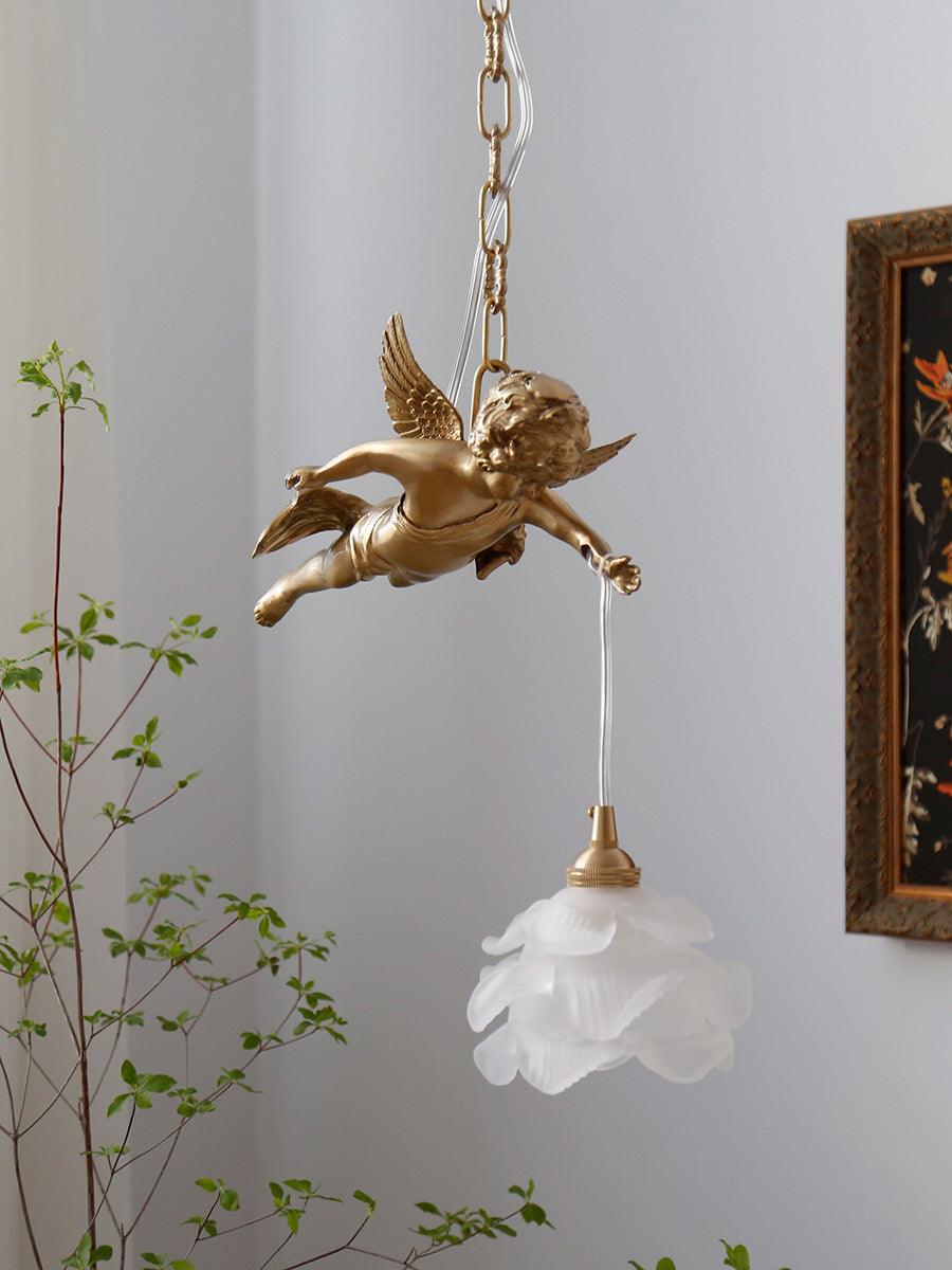 Solene lampada a sospensione in ottone Luxury