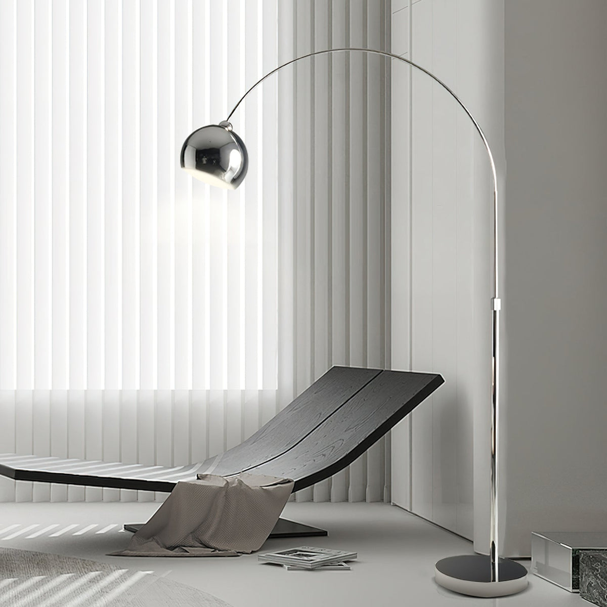 Opal lampada da terra minimalista