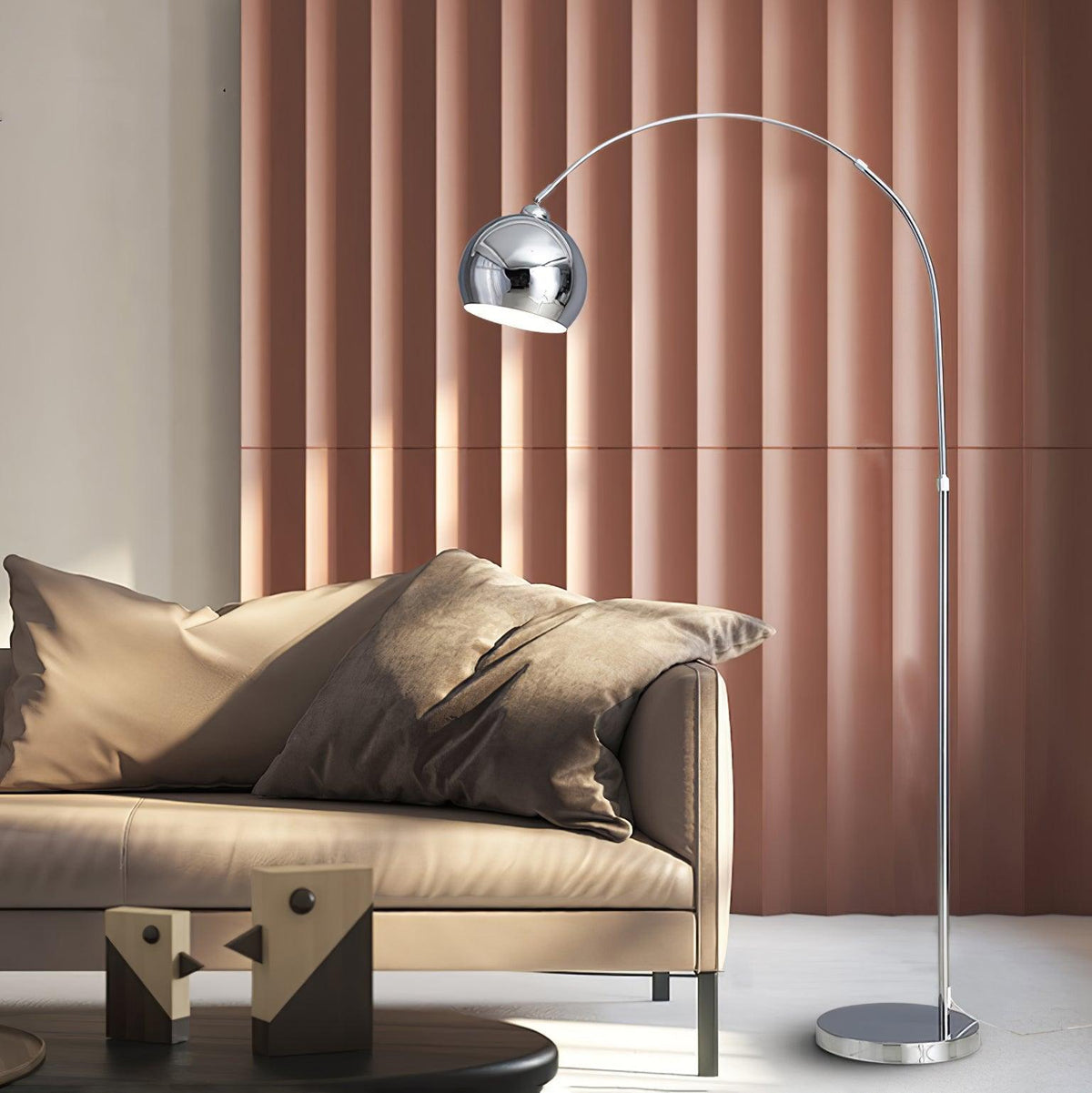 Opal lampada da terra minimalista