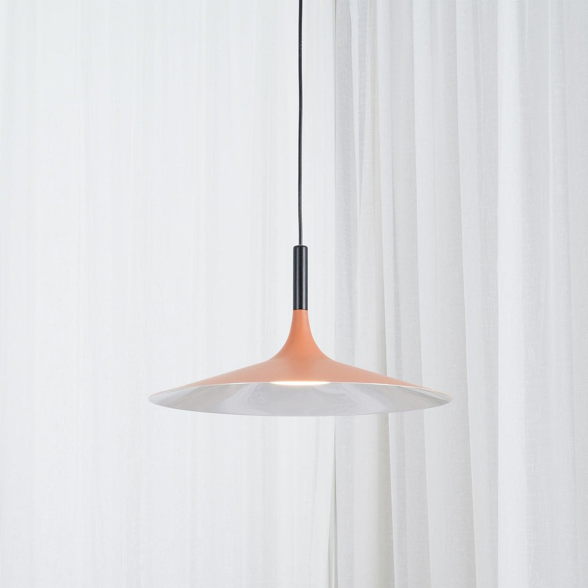 Ardinena lampada a sospensione Disco Piatto in Alluminio