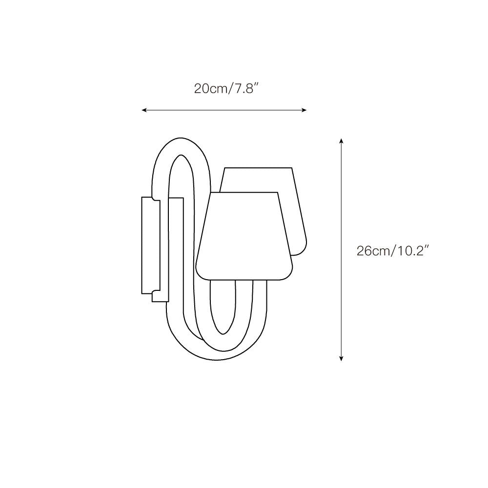Norduvyi lampada da parete moderna minimalista in Alluminio