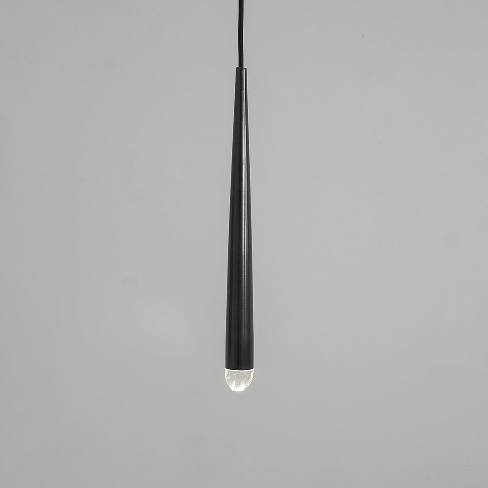 Larry lampadario Cristallo ottone Annerito Argento Scala