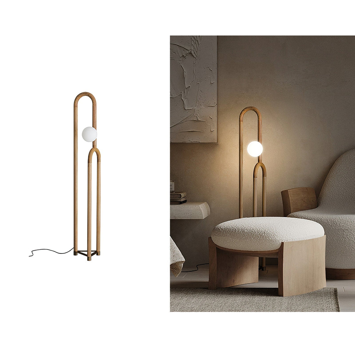Veraear lampada da terra Art Deco