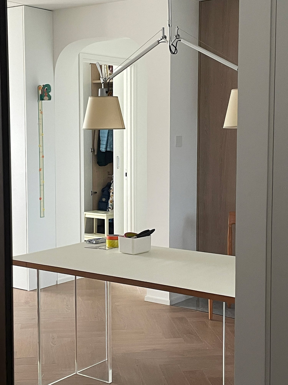 Evmirion lampada a sospensione con paralume in tessuto Premium Elegance