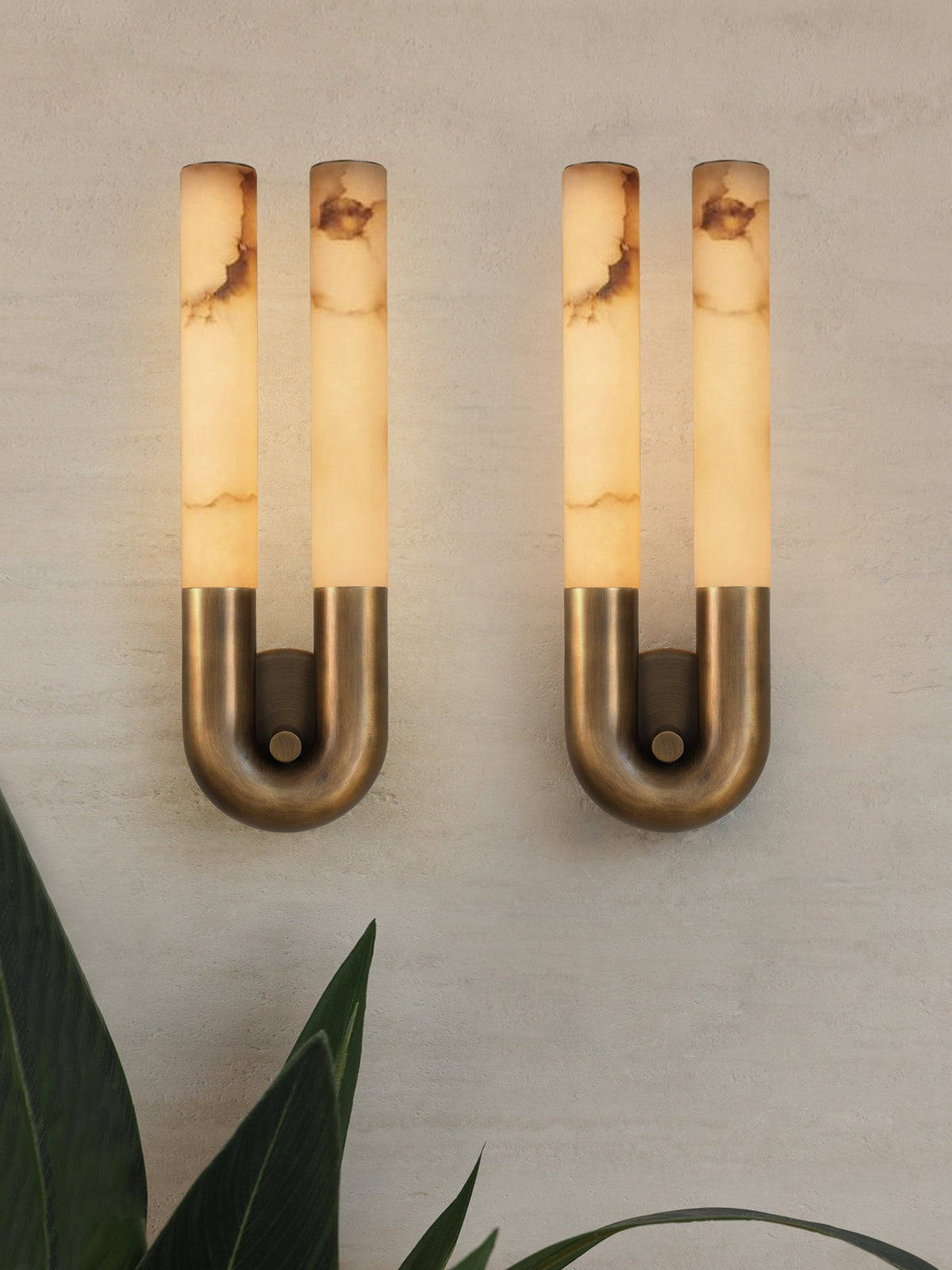 Orvella applique Arch alabastro Appliche