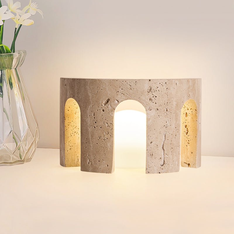 Drav Stone Table Lamp
