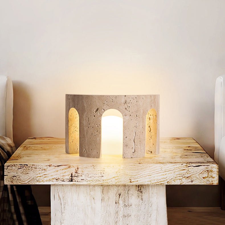 Drav Stone Table Lamp