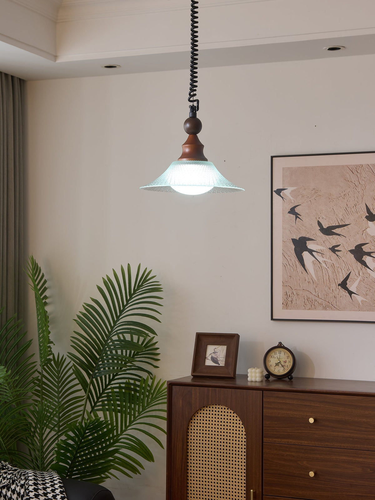 Syraeeth lampada a sospensione Premium Art Nordica in legno